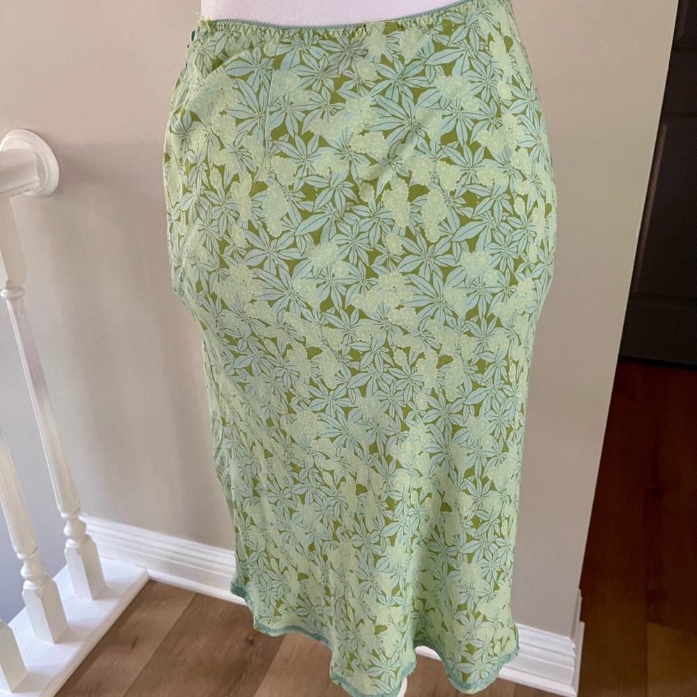 GAP Y2K Light Green Floral Skirt - Picture 4 of 6
